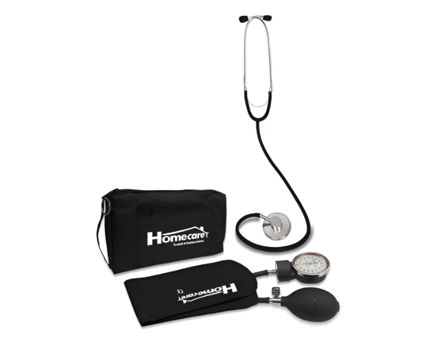 KIT BAUMANOMETRO CON ESTETOSCOPIO MODELO 2000 HOME CARE